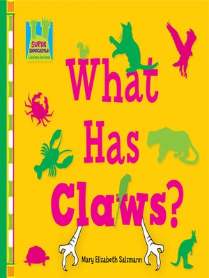 cover image of What Has Claws?